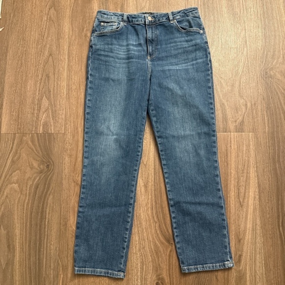 KAREN MILLEN Classic medium Blue straight leg Women's Jeans size 10